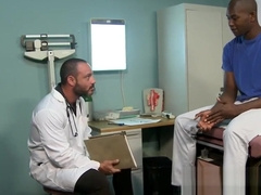 Mature doctor banged by big black cock