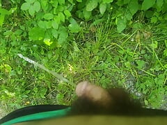 pissing in public
