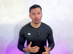 Colombian cramming a young Chilean's arse with milk