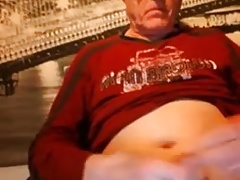 grandpa stroke on webcam