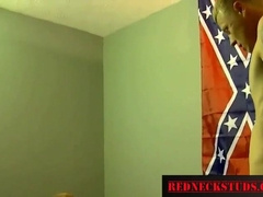 Hot homemade voyeuristic video of white trash boys getting paid to be straight and dirty