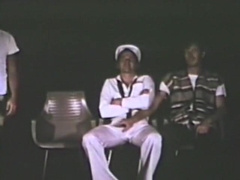 Best male pornstar in crazy uniform, vintage homosexual xxx clip