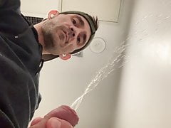 Public toilet piss