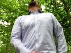 Forest Masturbation: Daddy's Outdoor Adventure4444