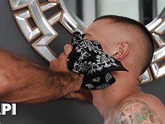 Casio King Goes To Diego Sans' Room To Find His Charger But Ends Up Sniffing His Dirty Boxer Short Laying Around - Papi