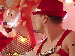 Santa's Thick Dick Drills Naughty Elf - NextDoorStudios