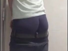 Boy sagging and cum at university 7