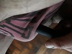 Little play with my New toy and stolen panty