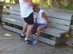 Abuelo y gordito: sexo público con maduros amateurs66666