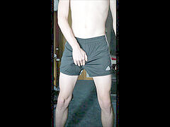 "8"" twink tight hole huge load in slow-maneuverability w/ fucktoys"