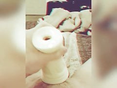 Playing with my cock