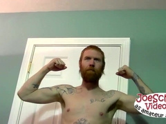 Redhead Chris is more than a little welcoming of some sucking