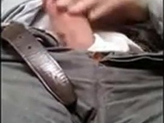 Str8 daddy play in his office 4