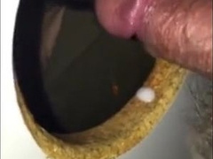 Shooting my load on the cocksucker's tongue at GH 3