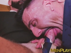 Businessman Kay Tonx had his feet worshiped before getting fucked by Dani Robles