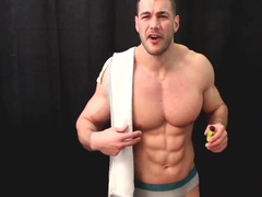 Verbal muscle worship