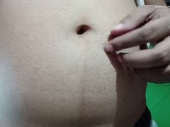 Lingerie, big woman, big belly men