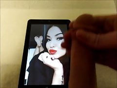 Cum Tribute for sultry foot tease