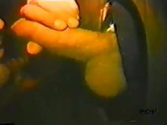 Gloryhole suck and cum