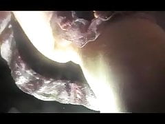 Shemale ladyboy cock sounding urethral lingerie nylon 47