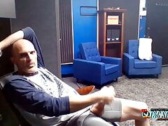 Chase Timber Interrupted Jacking Huge Cock