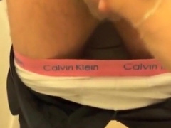 Two friends play wanking games 7