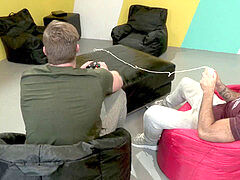 hairy fag Bloke Taking It In the arse like a champ