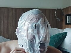 Filthy Femboi: KimTheVixen Breathplay & Sucks Up Drink With Greedy Boipussy