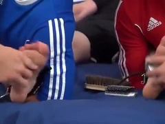 Theman Angel tickled (feet frenzy)