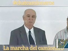 Zorba y dos camioneros que se dan placer.