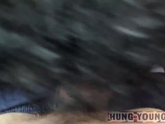 five Ginormous Manmeat barebacking chavs dual poked LOVELY sleek boy