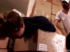 magnificent teenage At His Workplace Severely Slapped To Tears With His Spin Flops