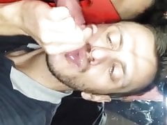 Gloryhole sucking