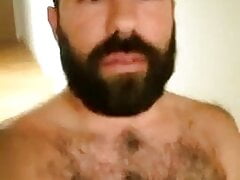 Naked Elevator Ride - Hairy Exhibitionist