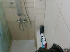 my dick in the shower