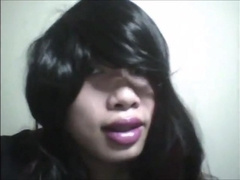 Sissy Asian Jerking Off Like Crazy