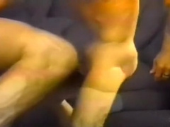 White Punk Gags On Black