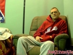 Pummel, gargle, hand-job