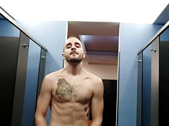 Gym shower cum