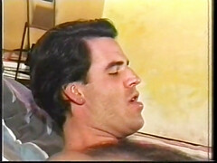 Guy sucks his friend's dick while hes getting jerked off then fucks