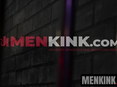 Guard Michael DelRay howls as inmate Cliff Jensen rams his face and ass