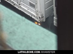 LatinLeche - Venezuelan Cocksucker takes double facial