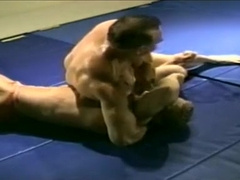 Bodybuilder Bondage Wrestling (1)