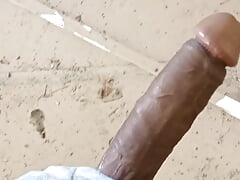I was very brave and masturbated naked inside the house