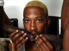 Pour some milk on this horned up brownie twink