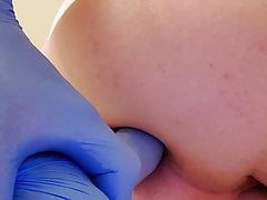 Close Up Anal Masturbation