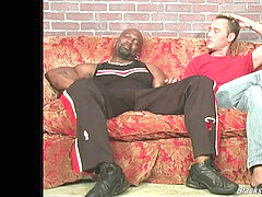 mischievous milky amateur talented guy goes dark-hued