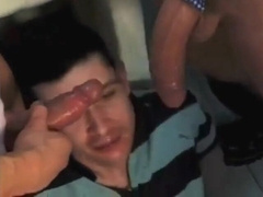 Spunk and urinate from his homies