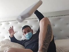 CUM with this latino feet