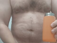 VID_422 I masturbate, drink my piss and eat my cum in a public bathroom (6min)